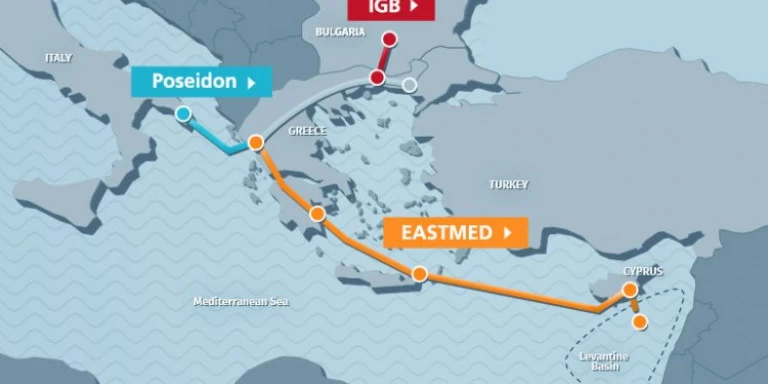 Έντονες αντιδράσεις στην Κύπρο για τη νέα διαδρομή του EastMed που πρότεινε ο Κ.Μητσοτάκης – Το Καστελόριζο «κείται μακράν»